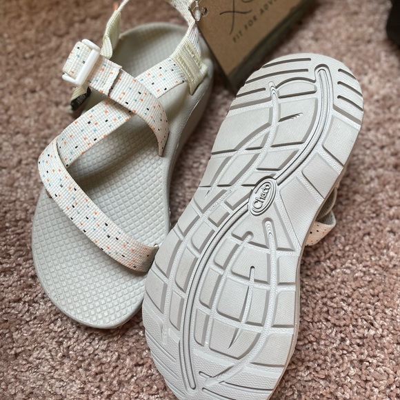 Chaco | Shoes | Nwt Chaco Womens Zcloud Sandals Confetti Cream | Poshmark